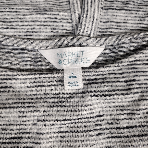 Black and White Striped Shirt - Picture 3 of 4